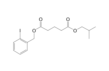 Glutaric acid, 2-iodobenzyl isobutyl ester