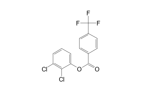 4-Trifluoromethylbenzoic acid, 2,3-dichlorophenyl ester