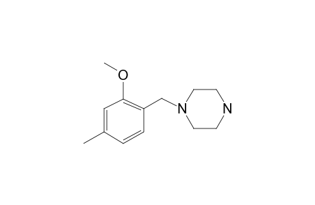 1-(2-Methoxy-4-methylbenzyl)piperazine