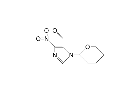 4-Nitro-1-(tetrahydropyrane-2-yl)-imidazole-5-carboxaldehyde