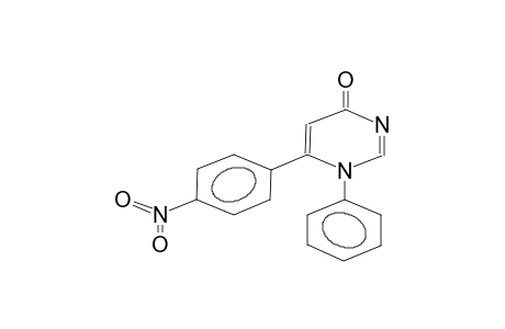 1-phenyl-6-(4-nitrophenyl)-1,4-dihydropyrimidin-4-one