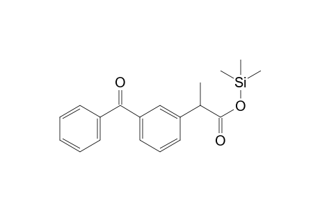 Trimethylsilyl 2-(3-benzoylphenyl)propanoate