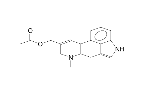 ERGOLINE-8-METHANOL, 8,9-DIDEHYDRO-6-METHYL-, ACETATE (ESTER)