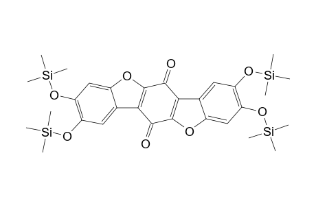 Benzo[1,2-b:4,5-b']bisbenzofuran-6,12-dione, 2,3,8,9-tetrakis[(trimethylsilyl)oxy]-