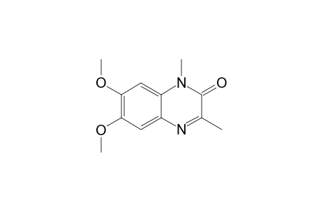 6,7-dimethoxy-1,3-dimethyl-2(1H)-quinoxalinone