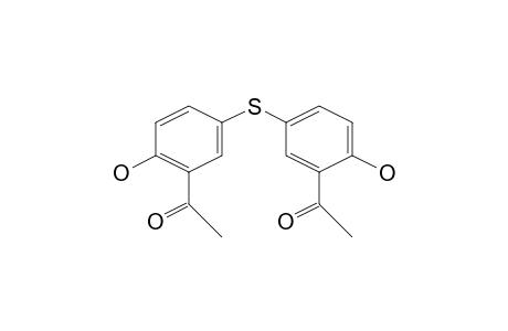 1-[5-(3-Acetyl-4-hydroxyphenylthio)-2-hydroxyphenyl]ethanone