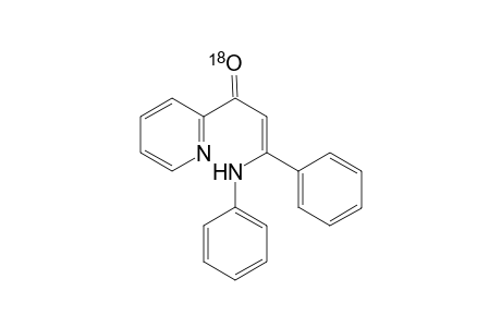 [18]O-(Z)-3-Phenyl-3-(phenylamino)-1-(pyridin-2-yl)prop-2-en-1-one