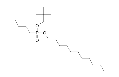 Butylphosphonic acid, neopentyl undecyl ester