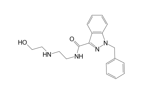 1-Benzyl-N-[2-(2-hydroxyethylamino)ethyl]indazole-3-carboxamide