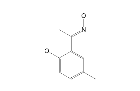 2'-hydroxy-5'-methylacetophenone, (E)-oxime