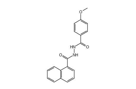 1-(4-Methoxybenzoyl)-2-(1-naphthoyl)hydrazine