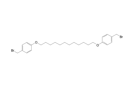 1-(bromomethyl)-4-[12-[4-(bromomethyl)phenoxy]dodecoxy]benzene