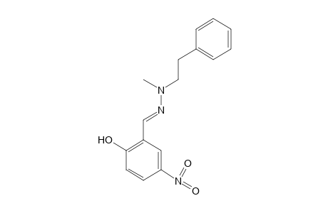 5-nitrosalicylaldehyde, methylphenethylhydrazone