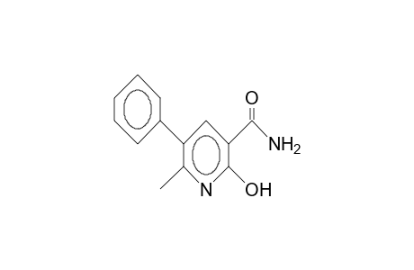 2-Hydroxy-6-methyl-5-phenyl-3-pyridinecarboxamide