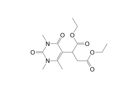 ETHYL-3-(ETHOXYCARBONYL)-3-(1,2,3,4-TETRAHYDRO-1,3,6-TRIMETHYL-2,4-DIOXOPYRIMIDIN-5-YL)-PROPANOATE