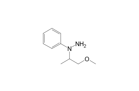 1-[1-Methyl-2-(methyloxy)ethyl]-1-phenylhydrazine