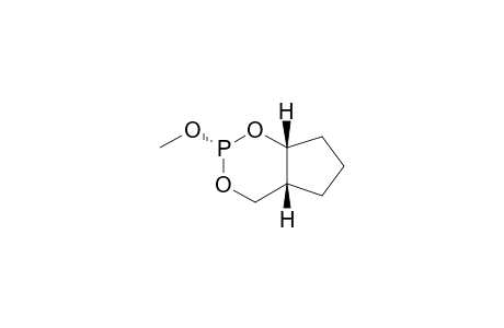 3.alpha.-Methoxy-cis-2,4-dioxa-3-phosphabicyclo-[4.3.0]-nonane