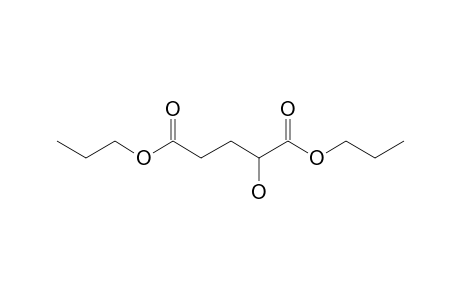 (+-)-Di-n-propyl 2-hydroxypentandioate