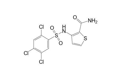 3-(2,4,5-trichlorobenzenesulfonamido)-2-thiophenecarboxamide