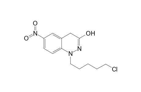 1-(5-CHLOROPENTYL)-6-NITRO-DIHYDROCINNOLIN-3-OL