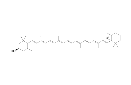 (1R)-3,5,5-trimethyl-4-[(1E,3E,5E,7E,9E,11E,13E,15E,17E)-3,7,12,16-tetramethyl-18-[(1R,6S)-1,5,5-trimethyl-7-oxabicyclo[4.1.0]heptan-6-yl]octadeca-1,3,5,7,9,11,13,15,17-nonaenyl]-1-cyclohex-3-enol