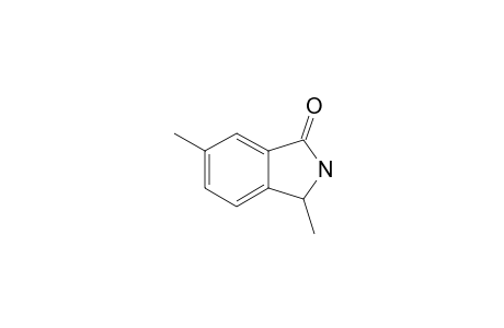 3,6-DIMETHYL-ISOINDOLIN-1-ONE