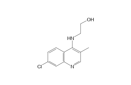 2-[(7-chloro-3-methyl-4-quinolyl)amino]ethanol