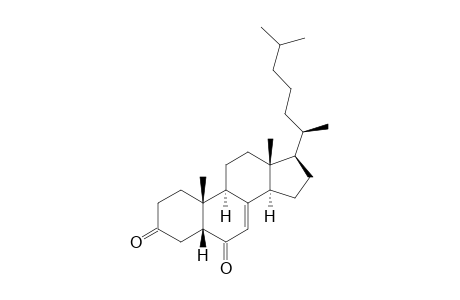 5-BETA-CHOLEST-7-EN-3,6-DIONE