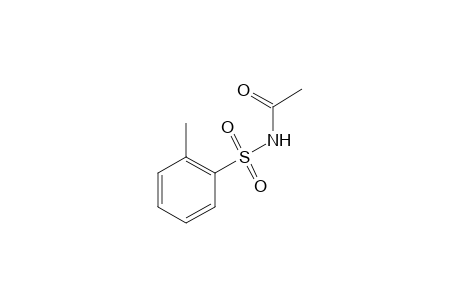 N-(o-tolylsulfonyl)acetamide