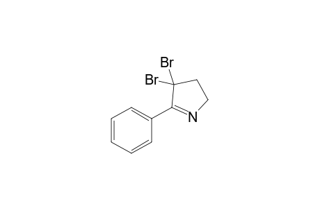 3,3-Dibromo-2-phenyl-1-pyrroline