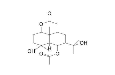 1b,6b-Diacetoxy-4b,11-dihydroxy-eudesmane