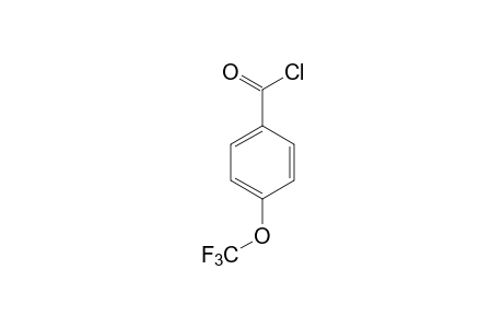 4-Trifluoromethoxy-benzoyl chloride