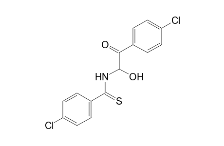 p-chloro-N-(p-chloro-a-hydroxyphenacyl)thiobenzamide