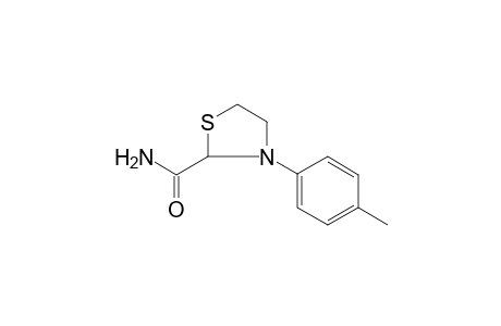 3-(4-Methylphenyl)-1,3-thiazolidine-2-carboxamide