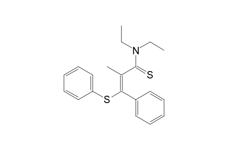 2-METHYL-3-PHENYL-3-(PHENYLTHIO)-2-PROPENOIC-ACID-DIETHYLTHIOAMIDE