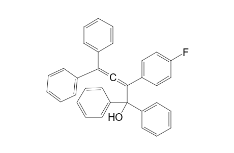 2-(4-fluorophenyl)-1,1,4,4-tetraphenyl-buta-2,3-dien-1-ol