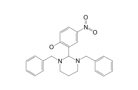 2-(1,3-Dibenzyl-1,3-diazinan-2-yl)-4-nitrophenol