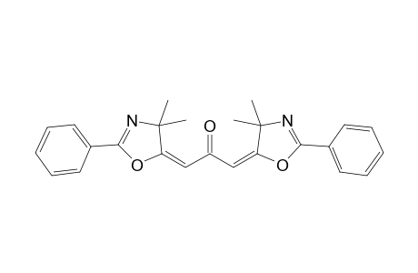 (1E,3E)-1,3-bis(4,4-dimethyl-2-phenyl-oxazol-5-ylidene)acetone