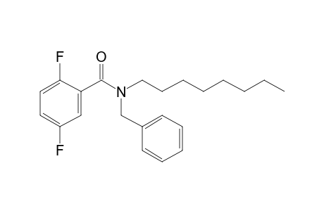 Benzamide, 2,5-difluoro-N-benzyl-N-octyl-