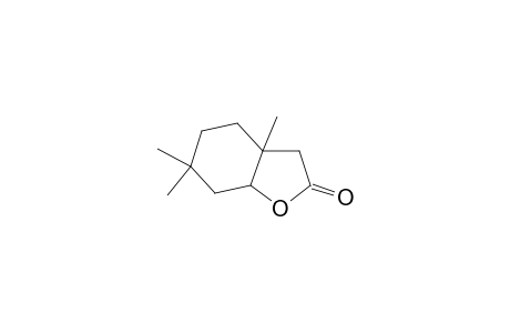 3a,6,6-Trimethyl-hexahydro-benzofuran-2-one