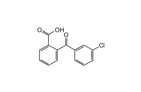 o-(m-chlorobenzoyl)benzoic acid