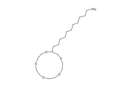 2-dodecyl-1,4,7,10,13-pentaoxacyclopentadecane