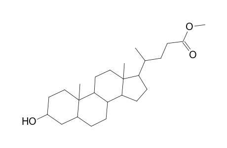 (3a,5B)-Lithocholic acid, methyl ester