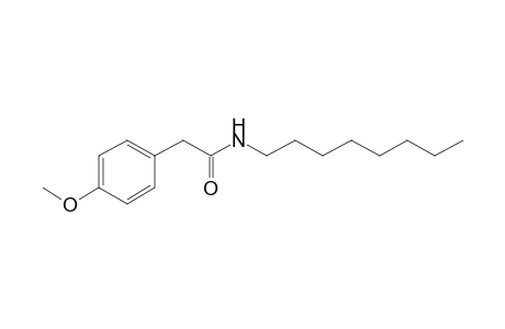 N-NORMAL-OCTYL-(4-METHOXYPHENYL)-ACETAMIDE