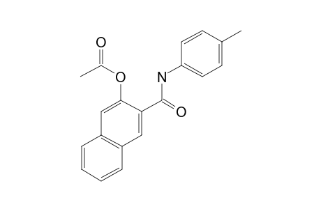 3-Acetyloxy-N-(4-methylphenyl)-2-naphthamide