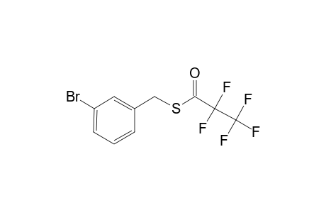 3-Bromobenzyl mercaptan, S-pentafluoropropionyl-