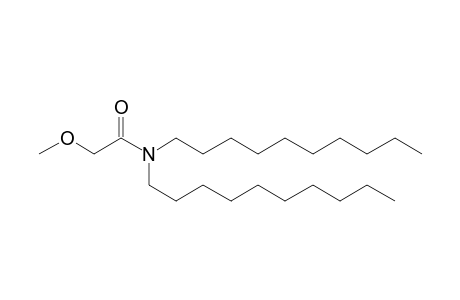 Methoxyacetamide, N,N-didecyl-