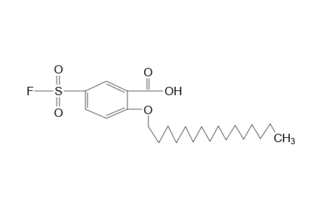 5-(fluorosulfonyl)-2-(hexadecyloxy)benzoic acid