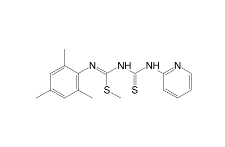 1-mesityl-2-methyl-3-[(2-pyridyl)thiocarbamoyl]-2-thiopseudourea