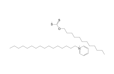 1-hexadecylpyridinium o-dodecyl dithiocarbonate